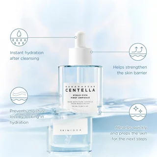 SKIN1004 Hyalu-Cica First Ampoule آبرسان و تقویت سد دفاعی پوست